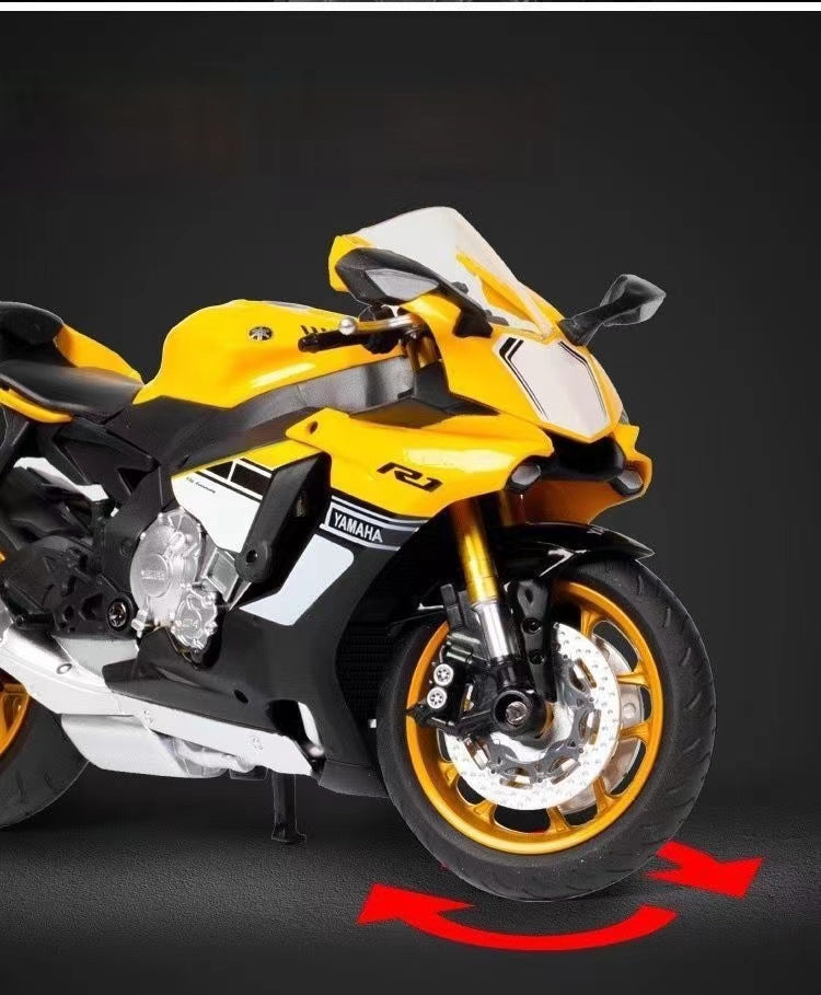 1:12 YZF-R1 Motorcycle Model Toy