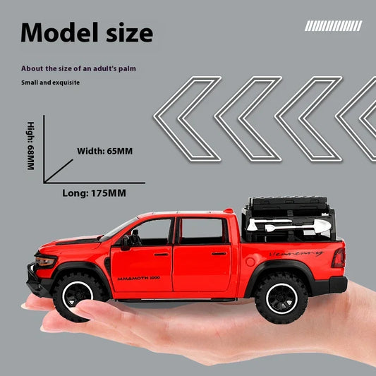 1:32 RAM 1000 TRX Alloy Model Car Toy