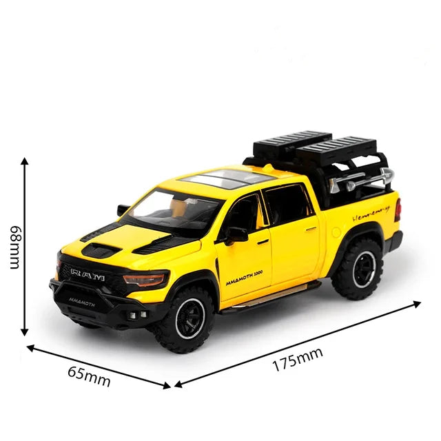 1:32 RAM 1000 TRX Alloy Model Car Toy