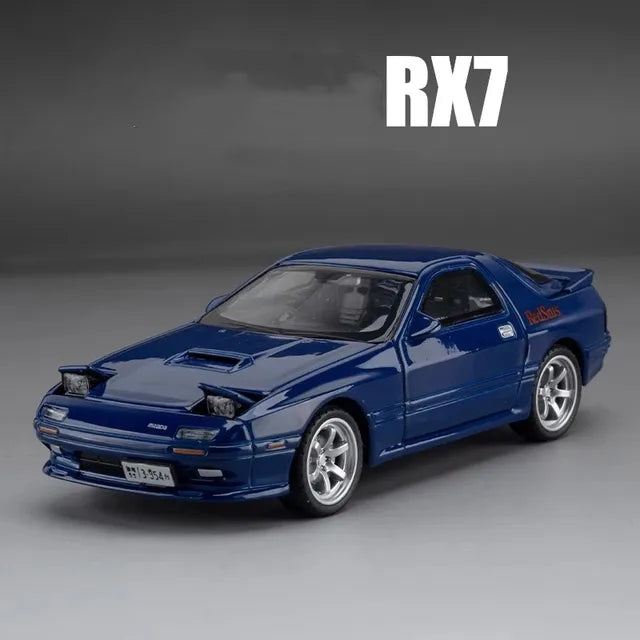 1:32 Scale RX-7 FC Alloy Car Model