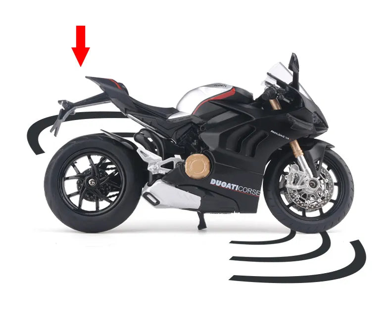 1:12 Duoati Panigale V4S Motorcycle Model