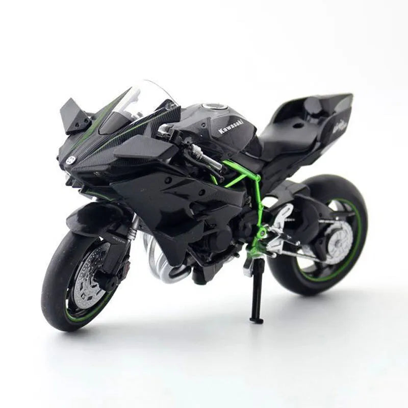 1:12 H2R Model Alloy Motorcycle (No light & sound）